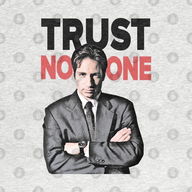 The X-Files - Fox Mulder Trust No One by AllThingsNerdy